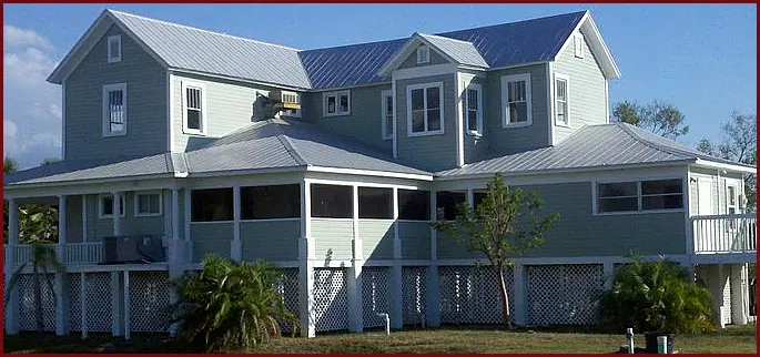House painted in Sarasota FL by the proffessional house painters in Sarasota FL TSI of Manatee, INC